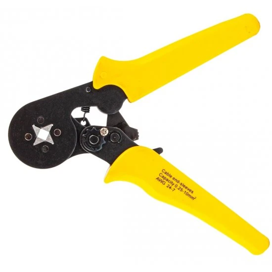 Kleště krimpovací na kabelové koncovky 0.25 - 10 mm2 FT02510