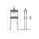 Hydraulický dílenský lis 20 tunový s ukazatelem tlaku a pedálem G02086-3CZ