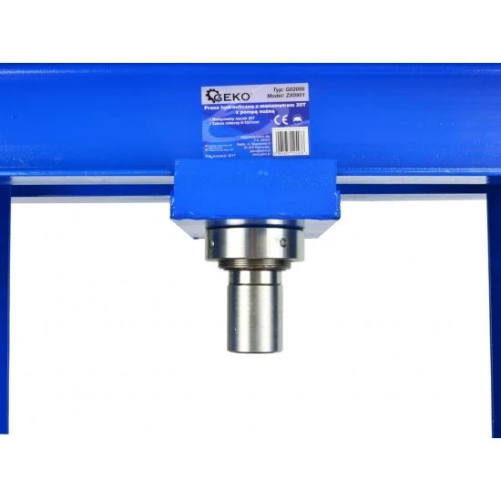 Hydraulický dílenský lis 20 tunový s ukazatelem tlaku a pedálem G02086-3CZ