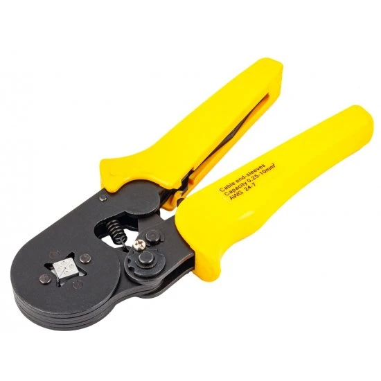 Kleště krimpovací na kabelové koncovky 0.25 - 10 mm2 FT02510