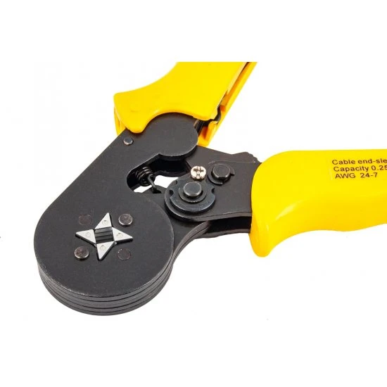 Kleště krimpovací na kabelové koncovky 0.25 - 10 mm2 FT02510
