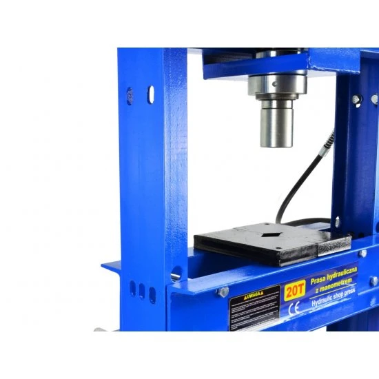 Hydraulický dílenský lis 20 tunový s ukazatelem tlaku a pedálem G02086-3CZ