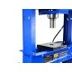 Hydraulický dílenský lis 20 tunový s ukazatelem tlaku a pedálem G02086-3CZ