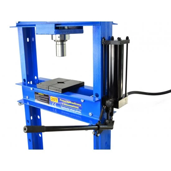 Hydraulický dílenský lis 20 tunový s ukazatelem tlaku a pedálem G02086-3CZ