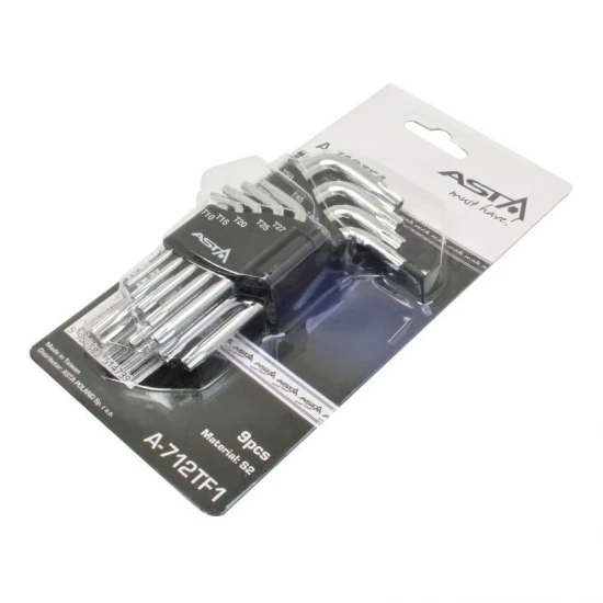 Sada torx klíče s otvorem T10-T50 A-712TF1