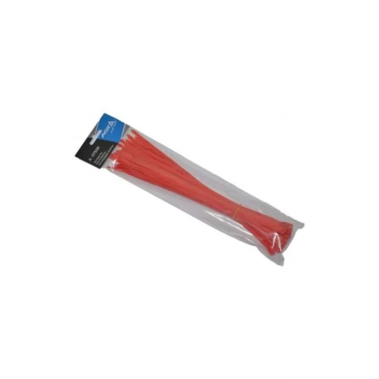 Stahovací páska 250 x 5 mm červená balení 50ks A-CT52R