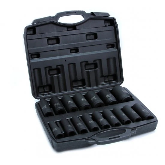 Kované nástrčné klíče 1/2" 10-32mm 16ks M58274