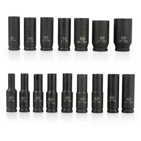 Kované nástrčné klíče 1/2" 10-32mm 16ks M58295
