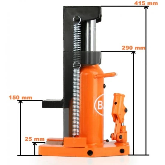 Hydraulický strojní zvedák 10 tunový M80290