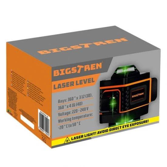 Křížový nivelační laser 360 stupňový 16 liniový 00018763