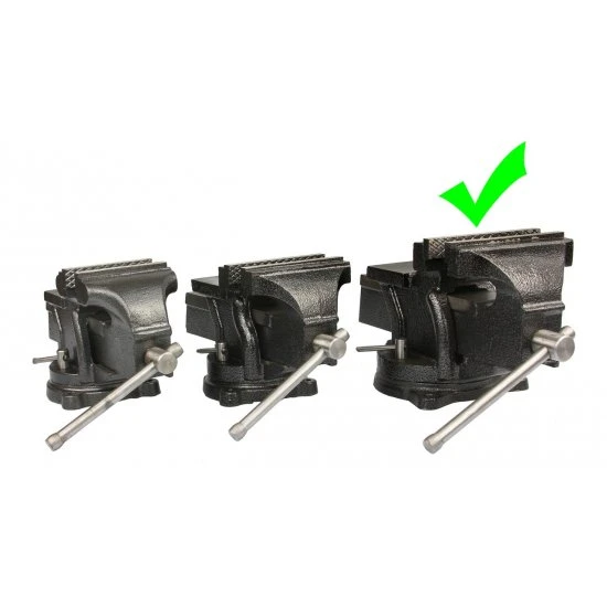 Svěrák otočný 150 mm s kovadlinou M36010