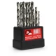 Sada vrtáků do kovu 1-10 mm HSS M22300C