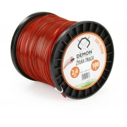 Žací struna 2.4 mm 100m čtvercová na křovinořez M84107