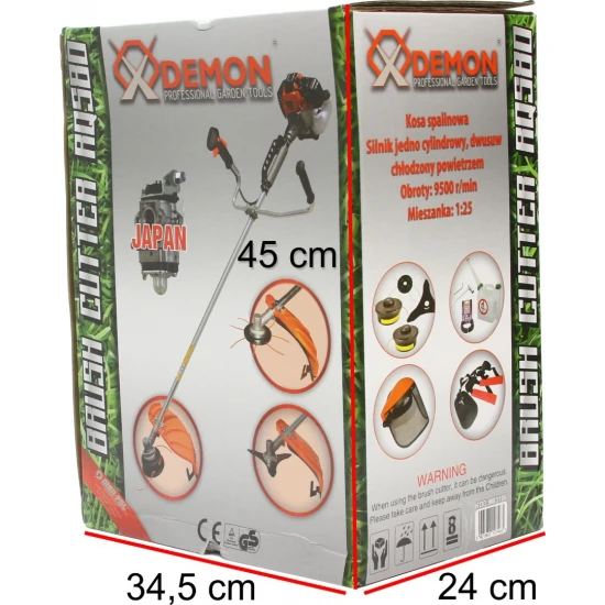 Benzínový motorový křovinořez Demon RQ580 RQ22580