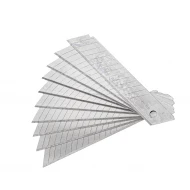 Náhradní čepele do ořezávacího nože 18mm x 0.5mm 10ks FT0011