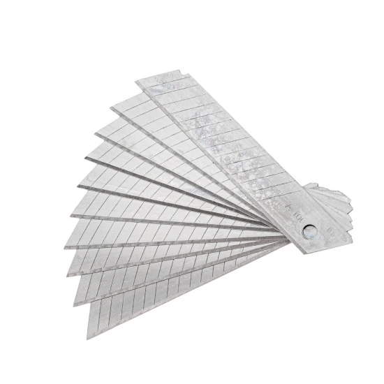Náhradní čepele do ořezávacího nože 18mm x 0.5mm 10ks FT0011