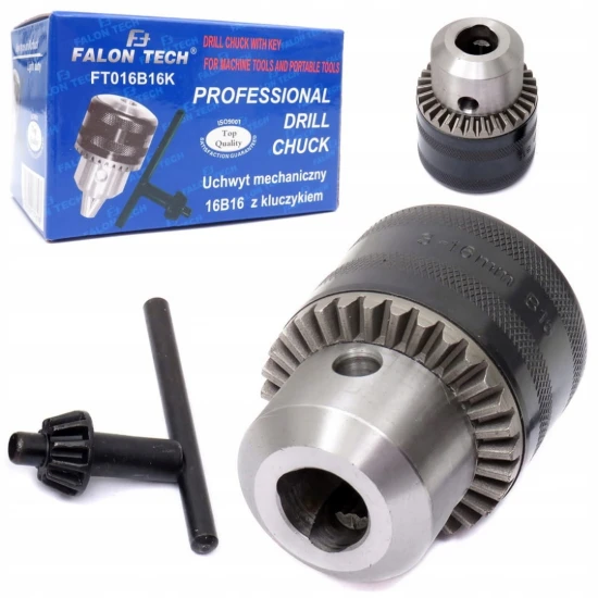 Sklíčidlo ozubené na vrtačku 3-16mm B16 FT016B16K
