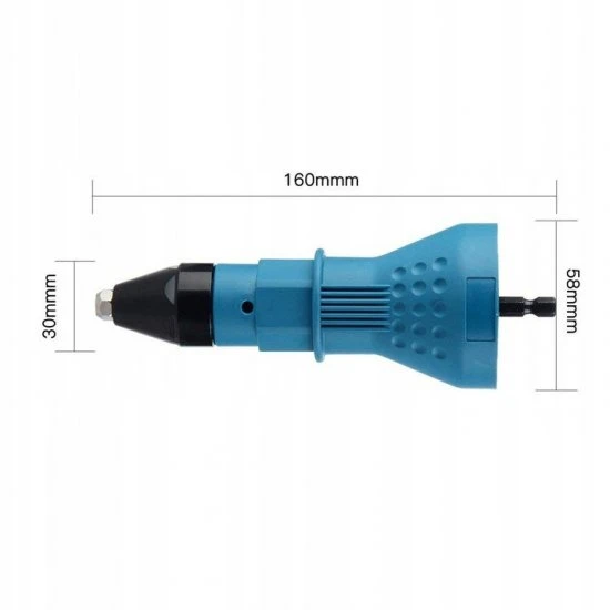 Nýtovací adaptér na vrtačku pro trhací nýty 2.4 - 4.8mm FT0314