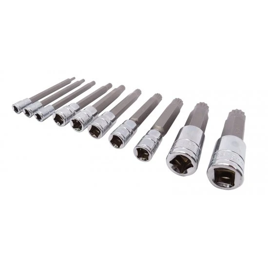Bity spline M4-M18 10 dílná sada FT1418