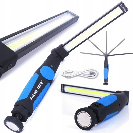 Dílenská baterka 10W 700 lm LED svítilna akumulátorová FT15101