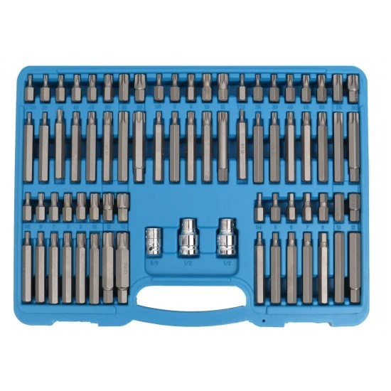 Bity imbus torx spline ribe 75 dílná sada FT16075P