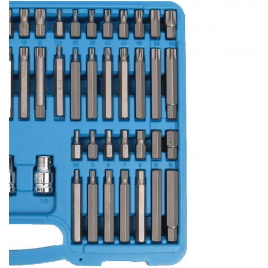 Bity imbus torx spline ribe 75 dílná sada FT16075P