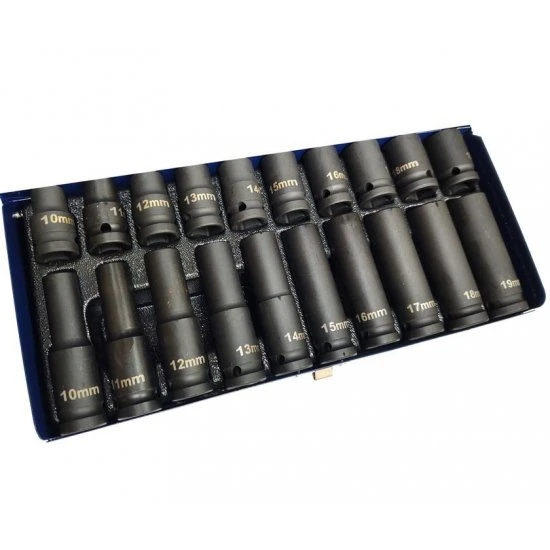 Kované nástrčné klíče 10-19 mm 20 dílná 1/2 sada FT2012