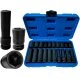 Kované nástrčné klíče 10-19 mm 20 dílná 1/2 sada FT2012P