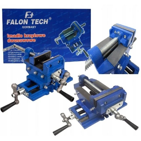 Svěrák křížový otočný 100 mm FT2029