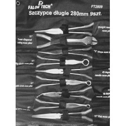 Kleště dlouhé 280mm 9 dílná sada FT2809