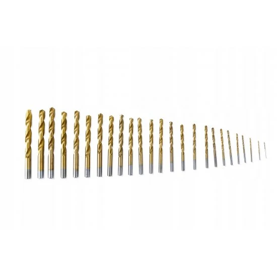 Sada vrtáků na kov 1-13 mm 25 dílná HSS titan FT390025T