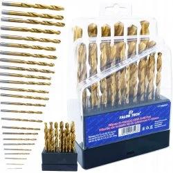 Sada vrtáků na kov 1-13 mm 25 dílná HSS titan FT390025T