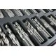 Sada vrtáků do kovu 1-10mm 170 dílná HSS FT390170B