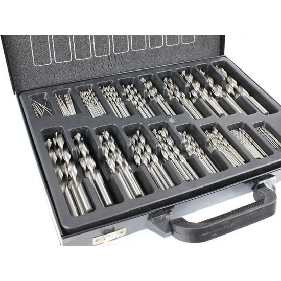Sada vrtáků do kovu 1-10mm 170 dílná HSS FT390170B