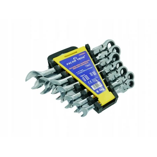 Očko ráčnové klíče kloubové 7ks 8-19mm FT660228