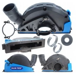 Protiprachový odsávací kryt na úhlovou brusku 125mm FT7996