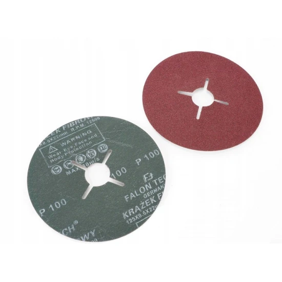 Fibrový kotouč 125 mm zrnitost 40 FTFBL12540