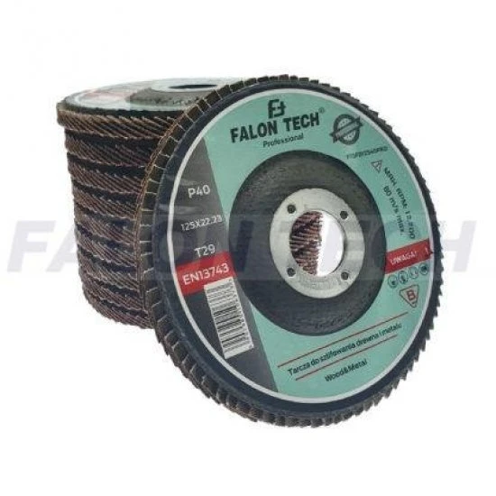 Lamelový brusný kotouč korund 125mm P100 FTGFD125100PRO