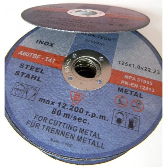 Řezný kotouč na kov 125 x 1.0 x 22.2 mm FTMC12510
