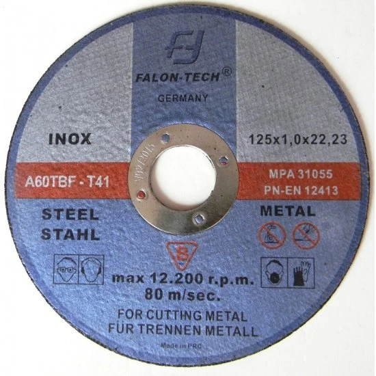 Řezný kotouč na kov 125 x 1.0 x 22.2 mm FTMC12510