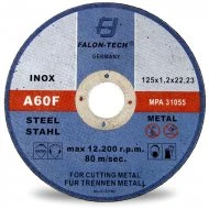 Řezný kotouč na kov 125 x 1.2 x 22.2 mm FTMC12512