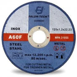 Řezný kotouč na kov 125 x 1.2 x 22.2 mm FTMC12512