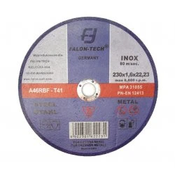 Řezný kotouč na kov 230 x 1.6 x 22.23 mm FTMC23016