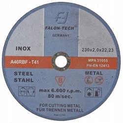 Řezný kotouč na kov 230 x 2.0 x 22.23 mm FTMC23020