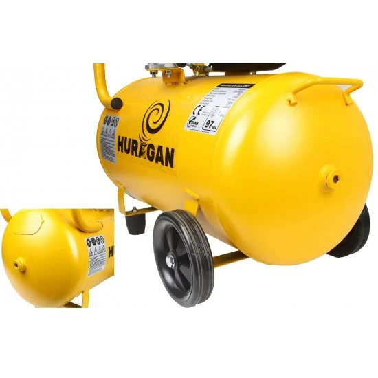 Kompresor 50 litrový 1-pístový Huragan M88001