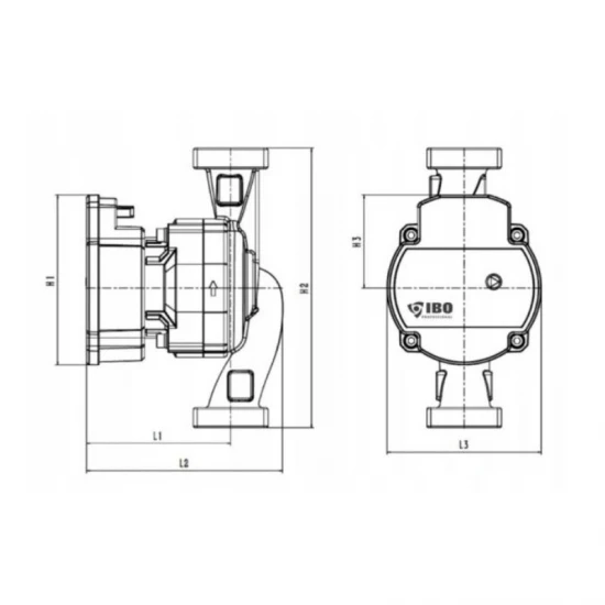 Oběhové čerpadlo IBO AMG 25-60 130 mm 002691