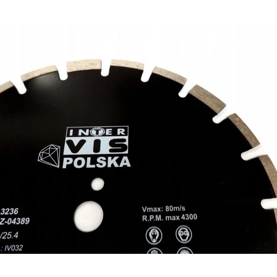 Diamantový řezný kotouč segmentový asfalt 350mm IV032