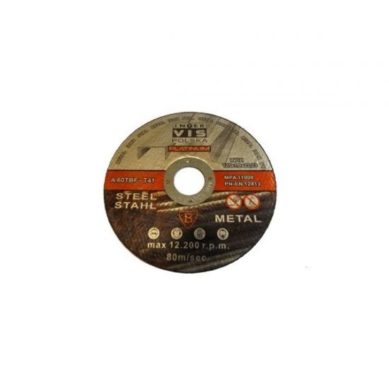 Řezný kotouč na kov 125 x 1.0 x 22.2 mm IVMC12510