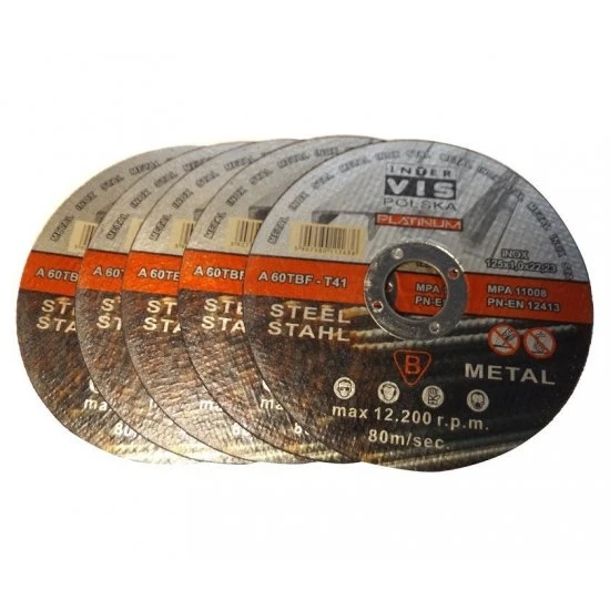 Řezný kotouč na kov 125 x 1.0 x 22.2 mm IVMC12510