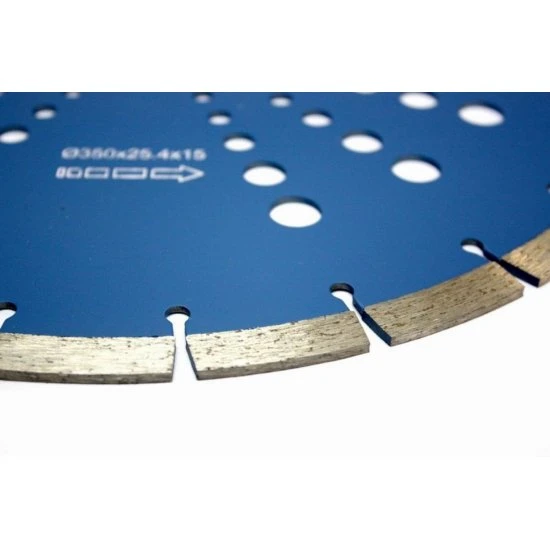 Diamantový řezný kotouč segmentový 350mm IVSH0350